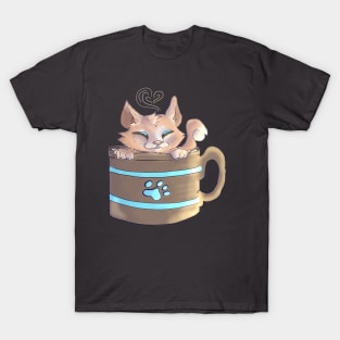 Cattachino Pun T-Shirt